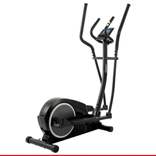 HAMMER Crosstrainer Crosstech XTR BT, Glute Shaper, Handpulssensoren, Glute Shaper, Leistungsampel, Kompatibel mit Kinomap & Zwift, Heimtrainer 21 Programme, Watt-, Fatburn- und Cardioprogramme
