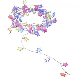 Konstsmide LED Sternenlichterkette Innen 90 bunte Dioden 9,45 m