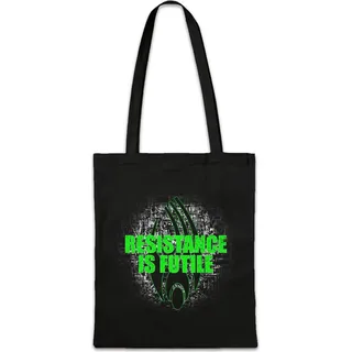 Urban Backwoods Collective Cube, Stofftasche, Farbe: Schwarz - Schwarz
