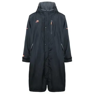Zone3 Oversize Heat Tech Surf-poncho - Black / Orange - L