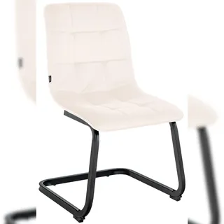 CLP Esszimmerstuhl Vermont Samt creme
