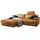 Sofa LOLA Ecksofa Leder cognac mit motorischer Relaxfunktion Recamiere links