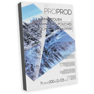 ProProd - Laminierfolien A4 2x125 Mikron - 100 Stück - Glänzend