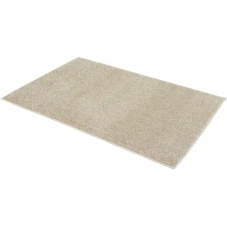 ASTRA Teppich "Samoa Uni" rechteckig 20 mm Höhe hochwertiger Kurzflor in vielen Farben, Wohnzimmer, beige