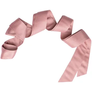 Maya Deluxe Damen Womens Sash Belt Ladies Satin Sash Waist Tie Ribbon Bow Accessory for Bridesmaids Bridal Wedding Prom Evening Occasion Gürtel, Vintage Rose, L-XL