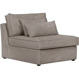 OTTO home Sofa-Mittelelement »Enid«, Teil eines Modulsofas, fester Sitzkomfort, auch in Breitcord, grau