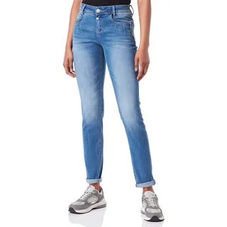 Timezone Damen Slim DashniTZ, Smurf Blue wash, 25/32