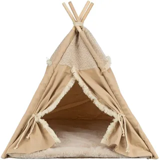 Trixie Tipi Boho 55 x 65 x 55 cm beige