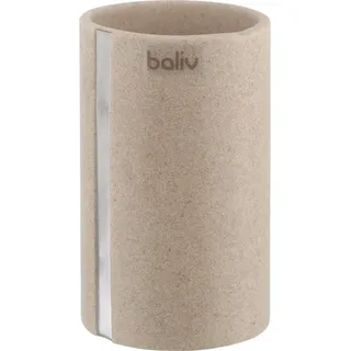 baliv Zahnputzbecher Polyresin Sandbeige