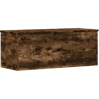 vidaXL Truhe Räuchereiche 90x35x35 cm Holzwerkstoff - Braun