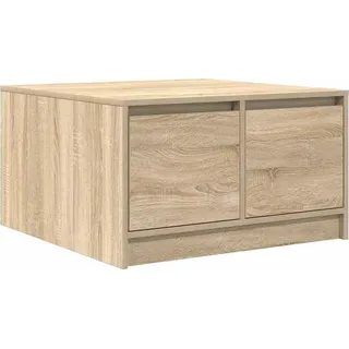 vidaXL Couchtisch mit Schubladen Sonoma-Eiche 70,5x70x40 cm - Braun