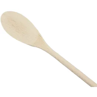 KO&CO Kochlöffel Holz aus unbehandeltem Buchenholz | 1 Kochlöffel Set mit 5 ovalen Löffeln zu 30 cm | Holz Besteck in Handarbeit hergestellt | Küchenhelfer Holz | praktische Holzlöffel Holz Kochlöffel