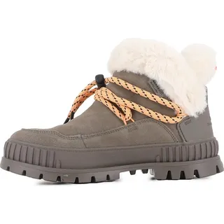Stivaletto Donna Palladium Pallashock Lo Hiver, Pelle Scamosciata Idrorepellente, Fodera WarmTech