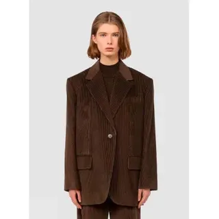 Weekend Max Mara für Damen. 2525046052600 Brauner Formia-Blazer (XS), Lässig, Baumwolle