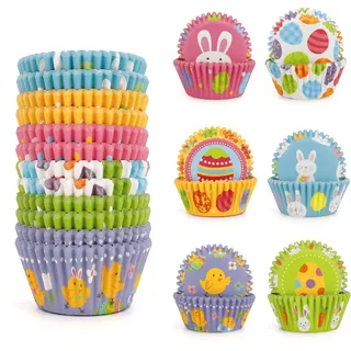 Muffinförmchen Papier,Cupcake Förmchen,Mini Muffins Papierförmchen,300 Stück Muffin Förmchen,Cupcake Deko,Minimuffinsförmchen Papier,Muffin Form,Ostern