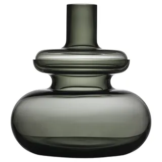 Zone Inu Vase, Durchm. 31,7 cm, Höhe 33 cm, Smoked Grey