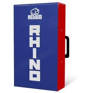 Rhino Rugby Mini Traf Den Angriffsschild - Blue / Red - 50x30x10 cm