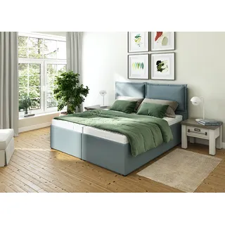 Maintal Polsterbett »Lyara« wahlweise ohne Matratze oder mit 3 Matratzenarten zur Auswahl, blau