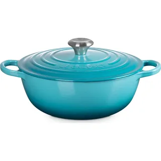 Le Creuset Signature La Marmite Bräter 26 cm karibik