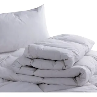 Belledorm - Bettdecke "Hotel Duck", Unifarben BM416 (Doppelbett) (Weiß) - Weiß