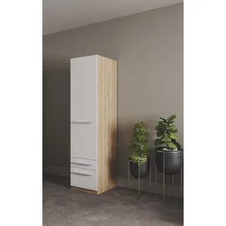 Priess Wäscheschrank Barcelona 5-türig 200 x 210 x 60 cm Weiß