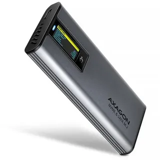 AXAGON USB-C 10 Gbps Display Box for NVMe / SATA M.2 SSD