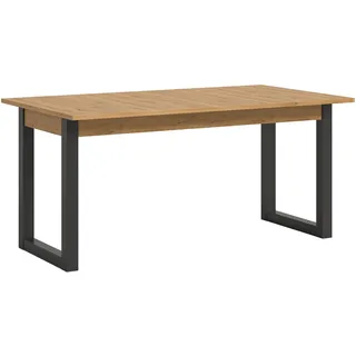 VCM Seattle 150-190 x 76 x 90 cm Eiche grau