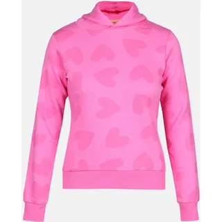 Kapuzenpullover SALZHAUT "Hoodie ANTEN", Damen, Gr. L, rosa (blossom), Obermaterial: 80% Baumwolle CO. 20% Polyester PES., Pullover Kapuzenpullover