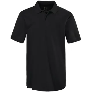 JP 1880 Herren große Größen Übergrößen Menswear L-8XL bis 8XL, Poloshirt, Oberteil, Knopfleiste, Hemdkragen, Pique, schwarz 3XL 702560130-3XL
