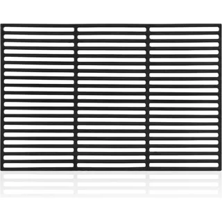 BBQ-Toro Gusseisen Grillrost, 60 x 40 cm, emailliert, Zubehör für BBQ, Holzkohlegrill und mehr - Schwarz