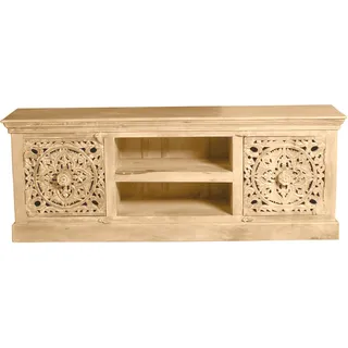 SIT Möbel Lakadee Lowboard 150 cm Beige Holz