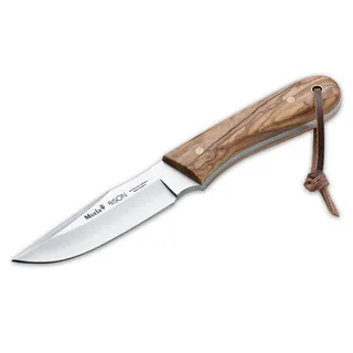 Muela 02MU008 Messer Bison Olive 8.9 cm Fahrtenmesser,Braun,M