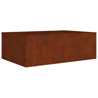 vidaXL Hochbeet 120x80x40 cm Cortenstahl - Braun