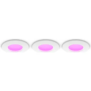 Philips Hue, Wandleuchte + Deckenleuchte, White & Color Ambiance Slim Recessed (650 lm)
