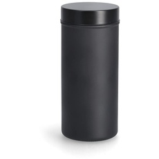 Bild von Vorratsglas m. Metalldeckel, 1250 ml, schwarz, ca. Ø x H: 10 22,5 cm, Aufbewahrung, Glasbehälter, Vorratsdose