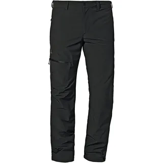 Schöffel Herren Pants Koper1 Warm M, gefütterte Wanderhose mit 4 Wege-Stretch, robuste Thermohose mit vorgeformten Knien, schnelltrocknend und geruchshemmend, black, 29