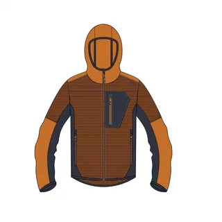 CMP CMP, Jacket FIX Hood jaffa-antracite (32CS) 56,