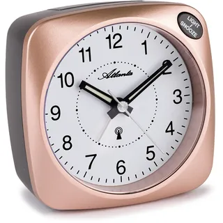 Atlanta Funkwecker 1794-18, Roségold, mit Leuchtzeiger und Repetition - Gold