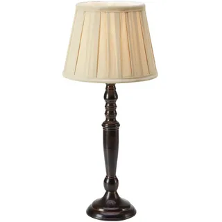 Markslöjd Tischleuchte , Dunkelbraun, Beige , länglich , 20x46x20 cm , ohne Chemie , Lampen & Leuchten, Innenbeleuchtung, Tischlampen, Tischlampen