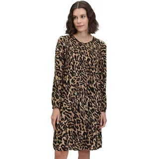 Betty Barclay A-Linien-Kleid Schwarz/Beige 38