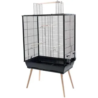 Zolux Vogelkäfig Neo Jili XL 160 x 110 x 50 cm schwarz