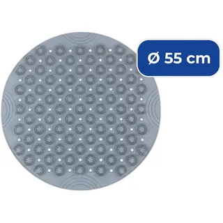 Maximex Duschmatte grau 55,0 x 55,0 cm,