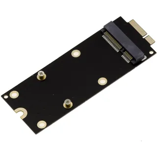 KALEA-INFORMATIQUE Adapter, um eine mSATA SSD auf einem Mac Pro Retina Jahr 2012 zu montieren - A1425 A1398 MC975 MC976 ME662 ME664 ME665