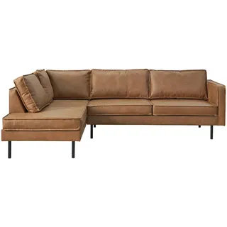 Mid.you Ecksofa , Braun , Leder , Lederlook , Füllung: Schaumstoff , L-Form , 270x170 cm , Made in Europe , Wohnzimmer, Sofas & Couches, Wohnlandschaften, Ecksofas