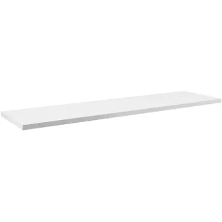 Weißer Waschtisch 160 cm aus MDF mit PVC-Beschichtung - Weiß