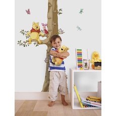 Bild Disney Deco-Sticker | Winnie The Pooh Size | Größe:100 x 70 cm (Breite x Höhe) | Wandtattoo, Dekoration, Kinderzimmer, Messbaum