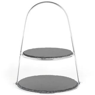 Echtwerk Cupcake-Ständer , Stein , rund , 29 cm , Geschirr, Tischkultur & Serviergeschirr, Etageren