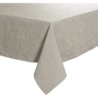 Pichler CORDOBA_150/250_PL hochwertig und bügelfrei - Tischdecke 150 x 250 cm platin
