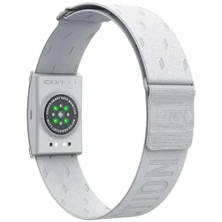 COROS Herzfrequenzmonitor und Pulsmesser, Komfort, einfach zu tragen, automatische Verschleißerkennung, fortschrittlicher Sensor, Bluetooth, 38 Stunden Batterielaufzeit (Grau, Regelmäßig)