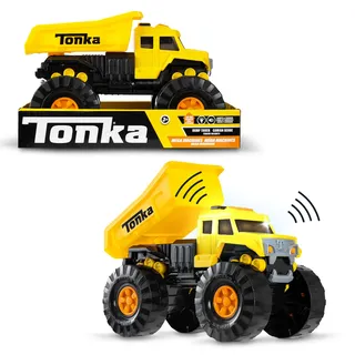 Tonka Mega Machines Feuerwehrauto – Langlebiges Baufahrzeug-Spielset, realistisches Design, Jungen und Mädchen, geeignet für Kinder ab 3 Jahren